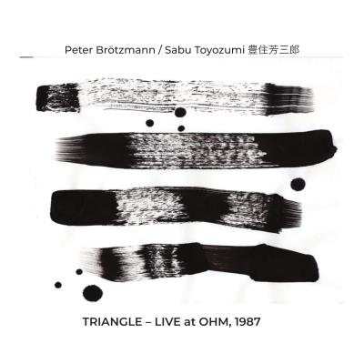 画像1: ［ちゃぷちゃぷ → NoBusiness］CD   Peter Brötzmann,Sabu Toyozumi   ペーター・ブロッツマン,豊住 芳三郎  /  TRIANGLE, Live at OHM, 1987