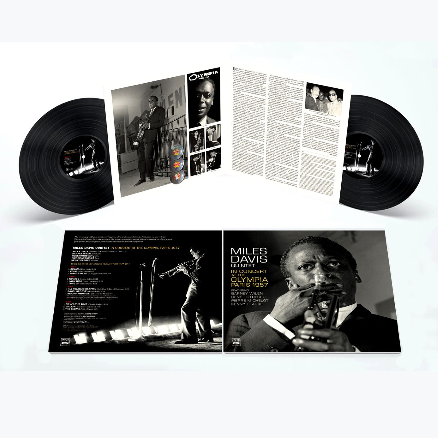 Miles Davis マイルスデイビス LP レコード盤 2枚組み-