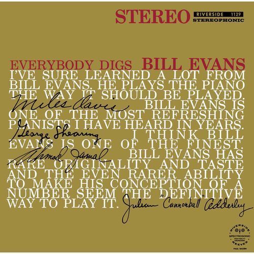 画像1: SHM-CD　BILL EVANS　ビル・エヴァンス　/  EVERYBODY DIGS BILL EVANS + 1   エヴリバディ・ディグズ・ビル・エヴァンス + 1
