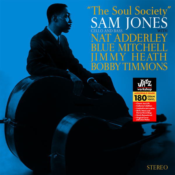 画像1: 【JAZZ WORKSHOP】180g重量盤限定盤LP Sam Jones サム・ジョーンズ / The Soul Society