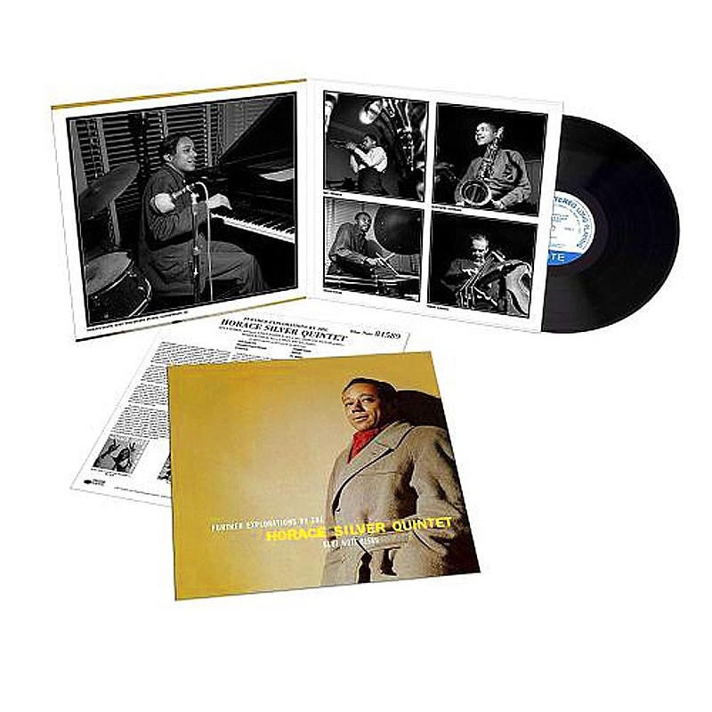 画像: 【TONE POETSシリーズ】完全限定輸入復刻 180g重量盤(見開き)LP  HORACE SILVER   ホレス・シルヴァー  /   FURTHER  EXPLORATIONS OF THE  HORACE  SILVER  QUINTET