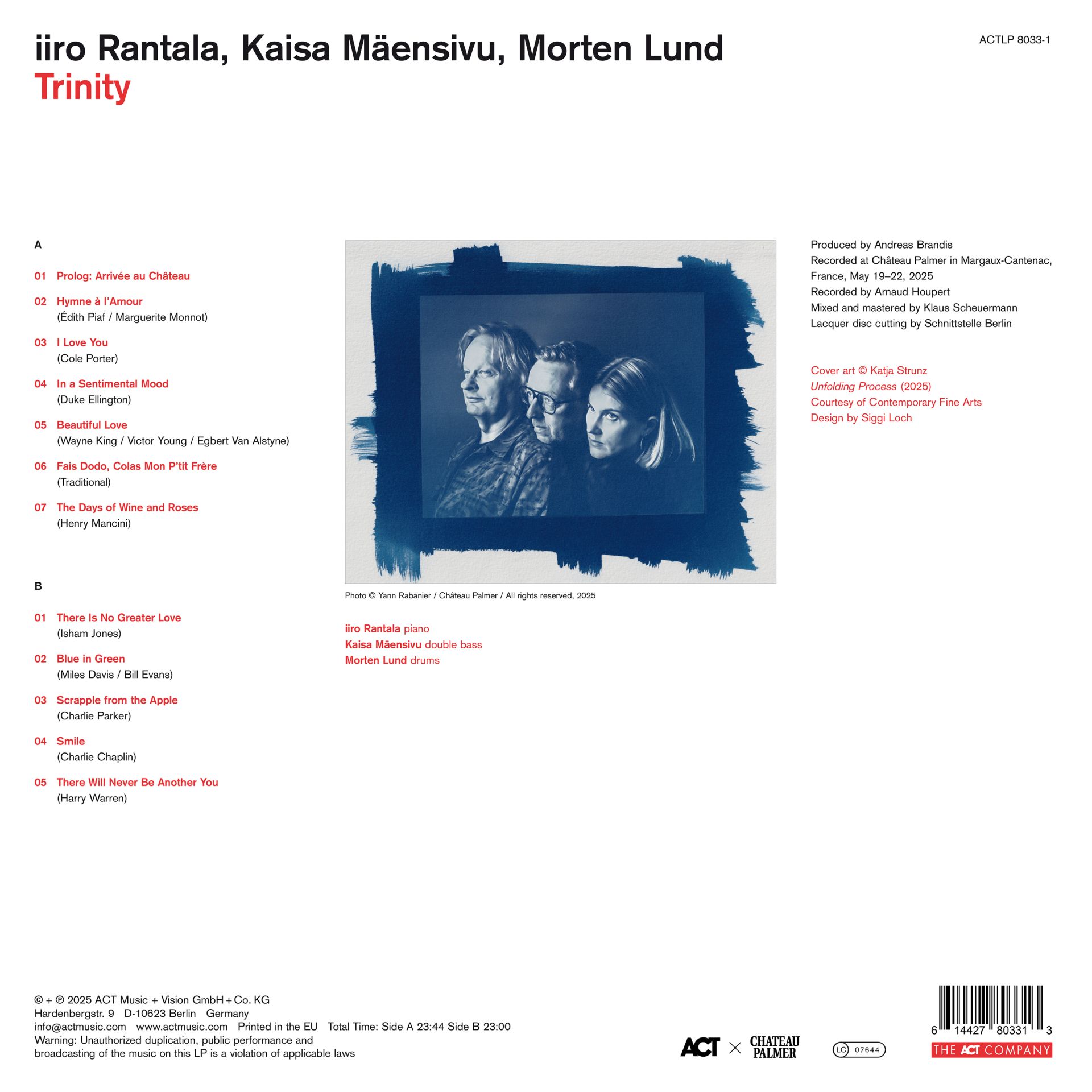 Iiro Rantala, Kaisa Mäensivo, Morten Lund / Trinity