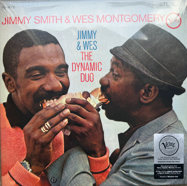 画像: 完全限定復刻輸入 180g重量盤LP  JIMMY SMITH & WES MONTGOMERY     ジミー・スミス＆ウェス・モンゴメリー  /  JIMMY & WES  THE  DYNAMIC DUO  ダイナミック・デュオ