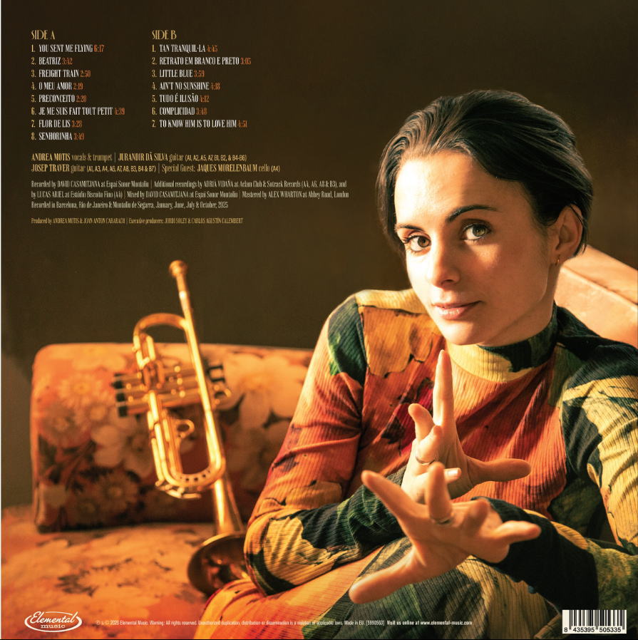 画像2: CD Andrea Motis アンドレア・モティス / Intimate   表現力あふれるヴォーカルと叙情的なトランペットをかつてないほど間近に感じられる一作 