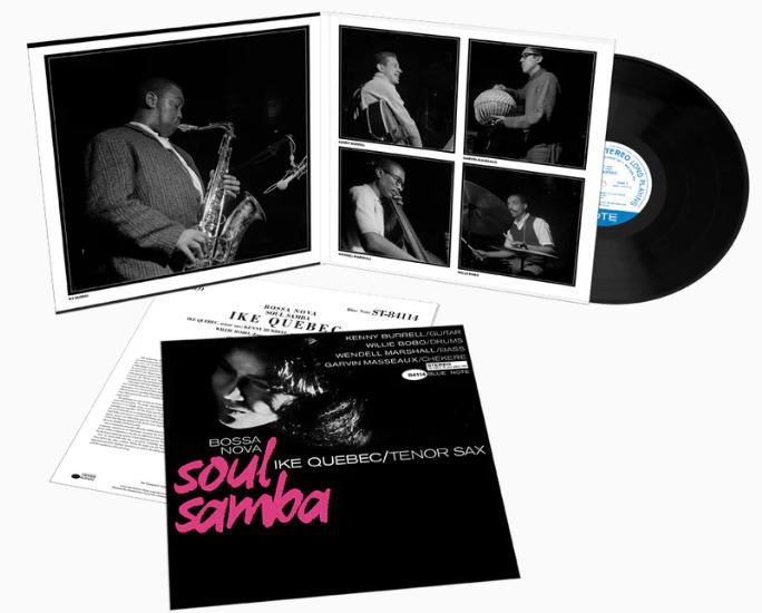 画像2: 【TONE POETSシリーズ】完全限定輸入復刻 180g重量盤(見開き)LP  Ike Quebec アイク・ケベック  /  Bossa Nova Soul Samba   哀愁とソウル。アイク・ケベック生涯最後のボサノヴァ名盤が、息をのむアナログサウンドで復活！  