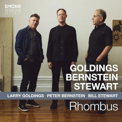 画像1: CD LARRY GOLDINGS, PETER BERNSTEIN, BILL STEWART ラリー・ゴールディングス、ピーター・バーンスタイン、ビル・スチュワート / RHOMBUS   説明不要の3人、4年ぶりの邂逅。キースやショーターの隠れた名曲＝新鮮な選曲で魅せる最新作！  