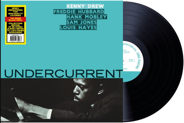 画像2: 180g重量盤LP Kenny Drew ケニー・ドリュー / Undercurrent   憧れの名盤が、ぐっと身近に。名盤再発LPのスタンダードを、手に取りやすい価格で。= 180g重量盤仕様!  