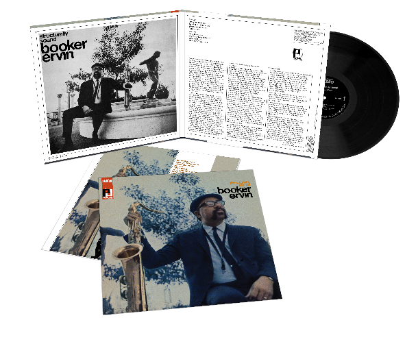 画像2: 【TONE POETSシリーズ】完全限定輸入復刻 180g重量盤LP  BOOKER ERVIN ブッカー・アーヴィン  /  Structurally Sound    新主流派との邂逅が産んだ化学反応。豪放なブロウで野生と知性がせめぎあう、パシフィック・ジャズ録音の決定盤！   