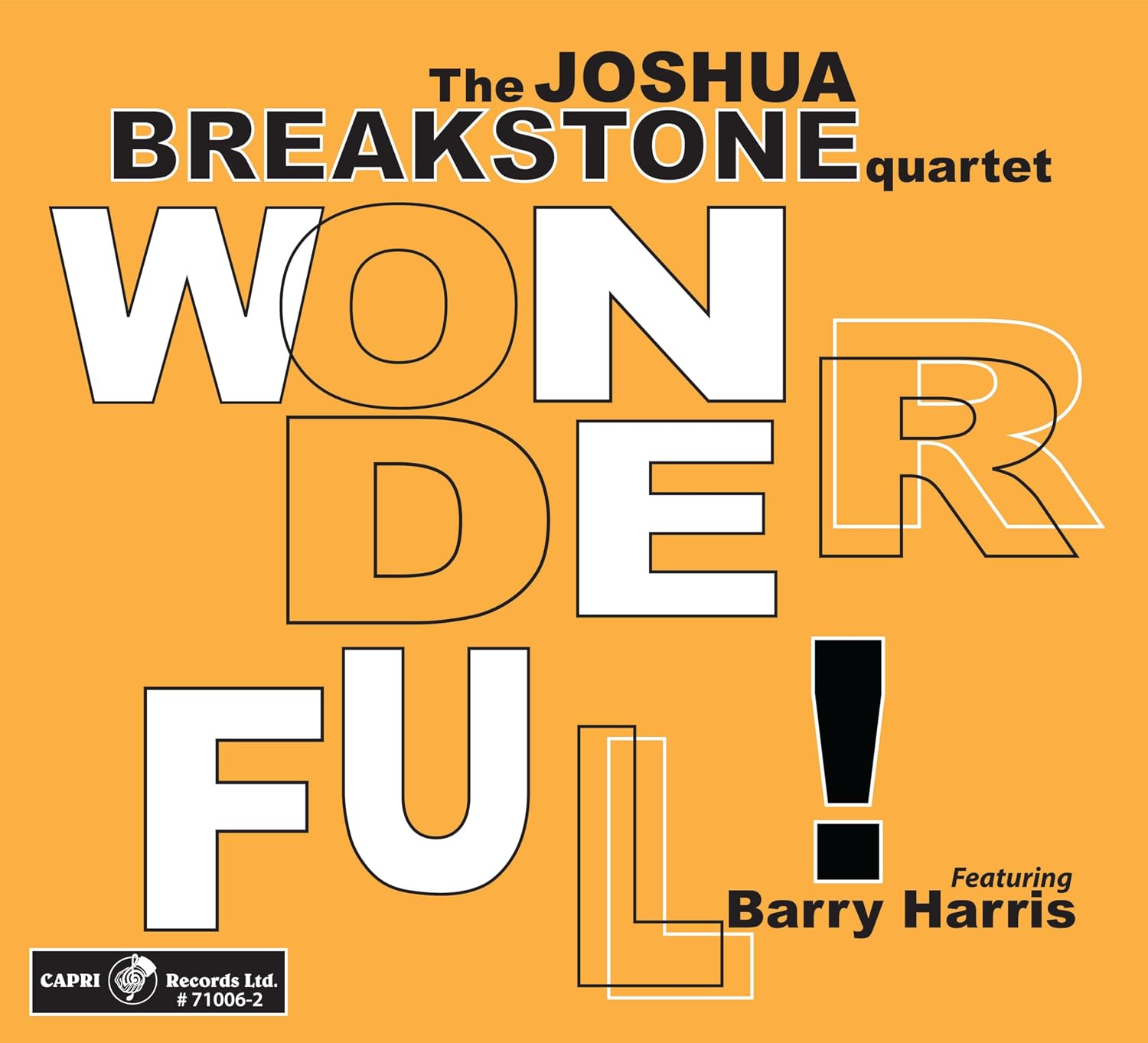 Joshua Breakstone Quartet / Wonderful!