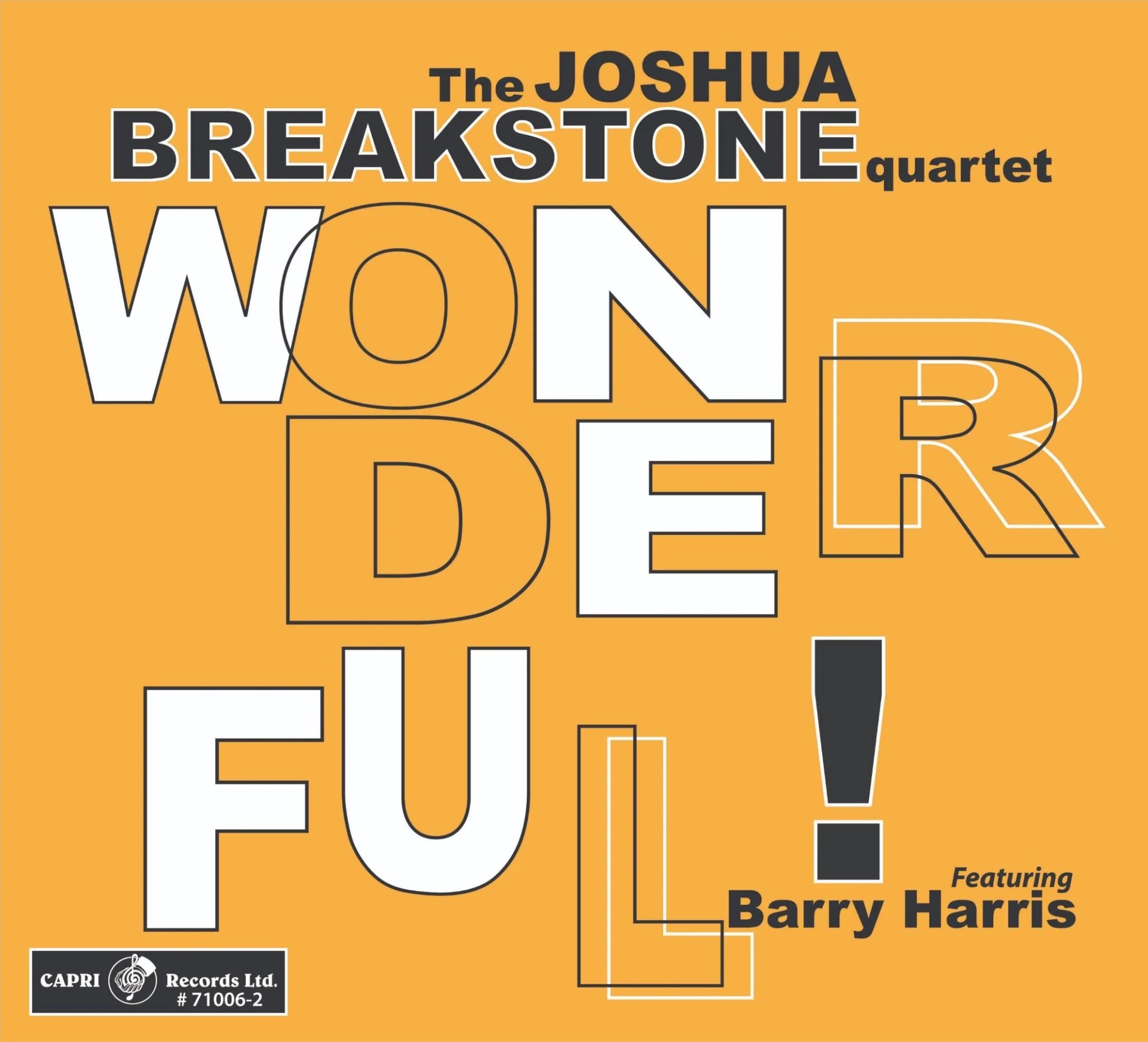 Joshua Breakstone Quartet / Wonderful!