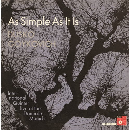 画像1: 国内盤ＣＤ 【MPS 世界初CD化】DUSKO GOYKOVICH ダスコ・ゴイコヴィッチ / AS SIMPLE AS IT ISアズ・シンプル・アズ・イット・イズ   国境を越えた5人の感性が出会い、ひとつのスウィングへと結実したインターナショナル・クインテット  