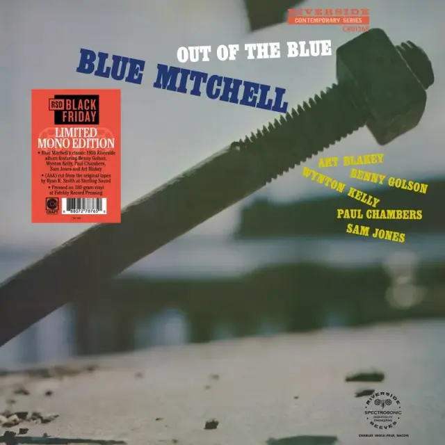 画像1:  【RECORD STORE DAY 限定LP】 完全限定輸入復刻 180g重量盤LP Blue Mitchell / Out Of The Blue (MONO)   ブルー・ミッチェル、1959年のハード・バップ名盤。オリジナル・モノラル・ミックスをAAAカッティングで聴く限定アナログ盤。  