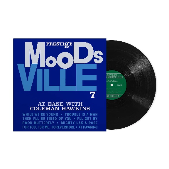 画像2: 【Moodsville Acoustic Sounds Vinyl Series】完全限定輸入復刻 180g重量盤LP Coleman Hawkins コールマン・ホーキンス / At Ease With Coleman Hawkins    テナーの巨匠ホーキンス、トミー・フラナガンのピアノと紡ぐ、くつろぎのジャズ。  