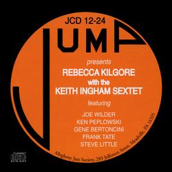 画像1: CD   REBECCA KILGORE  レベッカ・キルゴア  / WITH THE KEITH INGHAM SEXTET