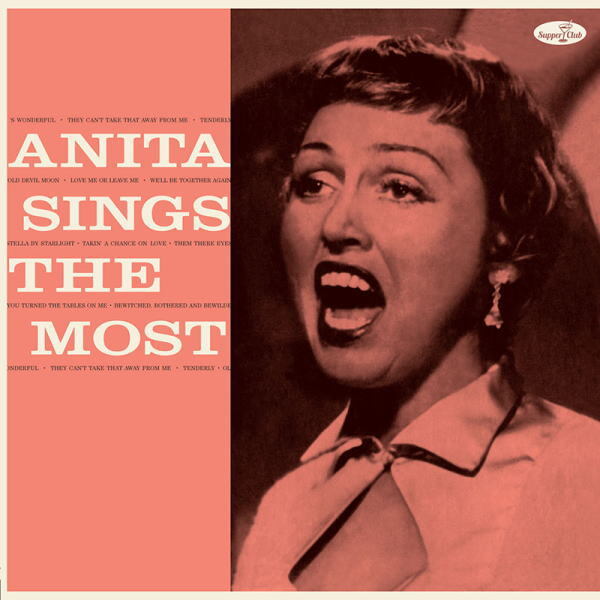 画像1: 180g重量盤LP(輸入盤) ANITA O'DAY アニタ・オデイ /  Sings The Most Featuring Oscar Peterson +3 Bonus Tracks